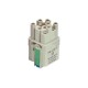 09120123101, Harting Steckereinsatz, Han Q Serie 09 12 012 3101 09120123101