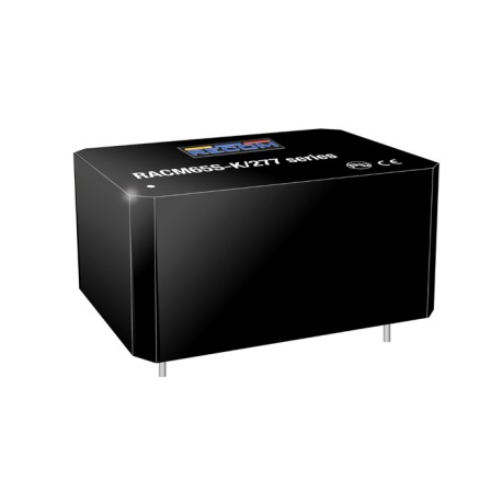 RACM65S-12SK/277, Recom power supplies, 65W,  for medical technology, enclosed, RACM65S-K/277 series