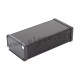 1455K1602BK, Hammond diecast extruded aluminium enclosures, with end panels, 1455 series 1455K1602BK