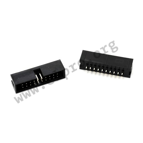 , MPE Garry Wannen-Stiftleisten, RM2,54, gerade, 093 Serie
