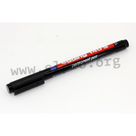 4-140001, edding permanent markers, 0,3 to 3mm, 140S/141F/400/3000/8300 series
