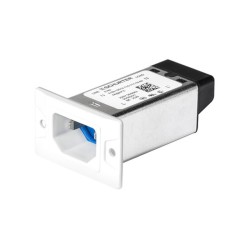 3-154-116, Schurter RFI filter, with IEC plug, panel mounting, 5180 series