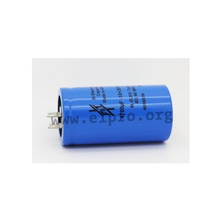 LFA10310040095, FTCAP electrolytic capacitors, radial, soldering lugs, clamp mounting, 85°C, LFA series