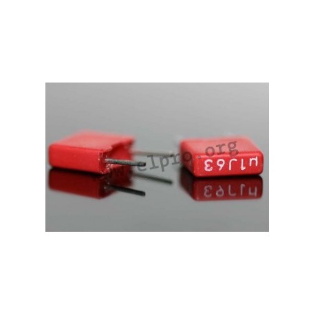 MKS2C043301N00KO00, Wima MKT capacitors, pitch 5mm, MKS 2 series