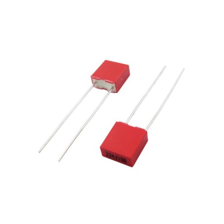 TS05 2,2UF/63V AMMO, Suntan MKT capacitors, pitch 5mm, TS05 series