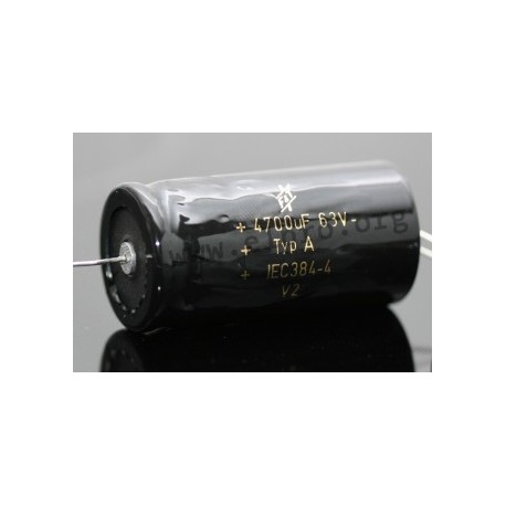A10306330050, FTCAP Aluminum electrolytic capacitor, axial, 85°C, A series