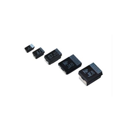 T55P685M6R3C0500, Vishay polymer tantalum capacitors, SMD, vPolyTan, T55 series