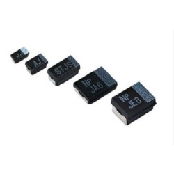 T55Z157M6R3C0018, Vishay polymer tantalum capacitors, SMD, vPolyTan, T55 series