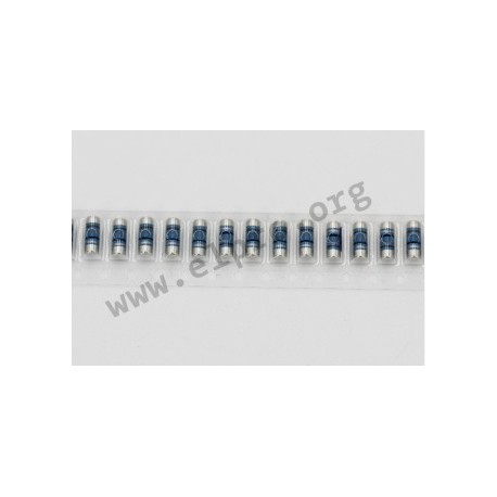 CSRV0207FTDT0470, Viking metal film resistors, 0207 housing, 1%, 1W, CSRV0207 series