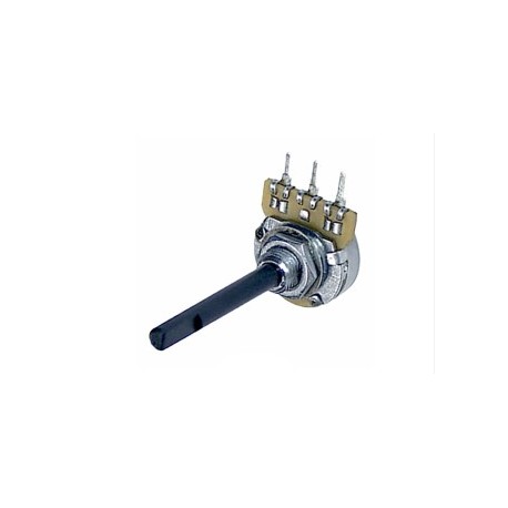 PC16BU 1M B F21 CGW 4MM, Omeg  Conductive plastic potentiometer, 4mm, horizontal, PC16BU series