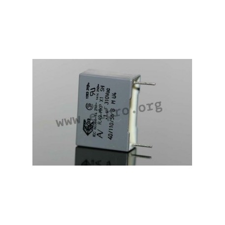 R49AI24700001M, Kemet MKP EMI/RFI suppression capacitors, class X1, 310V, R.49 series