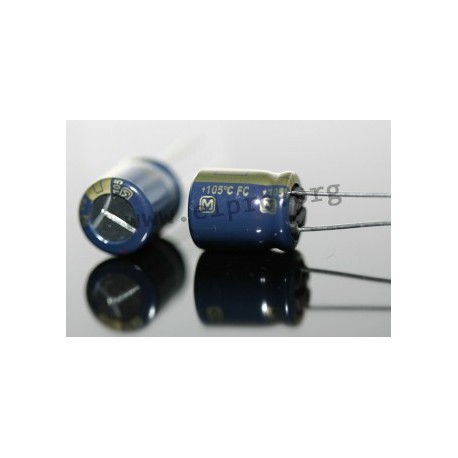 TLP338M050S1A5Q35L, CapXon and Jamicon electrolytic capacitors, radial, 105°C, low ESR, GL and TL series