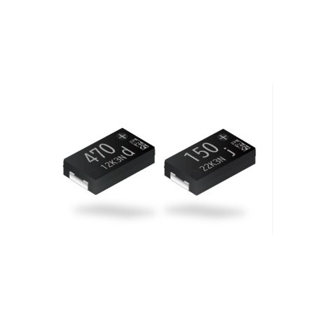 EEFJX0D331RE, Panasonic Elektrolyt-Kondensatoren, SMD, 125°C, Low ESR, Polymer-Aluminium, SP-Cap, JX Serie
