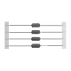 CRS300JT-73-R47AA, Vitrohm fusible wirewound resistors, 2,7W, 5%, CRS series CRS300JT-73-R47AA