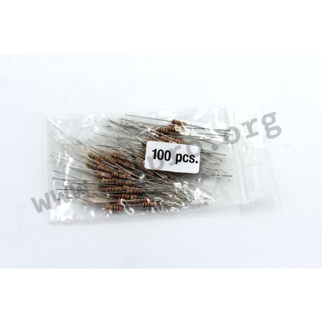CFR-25JB-52-1K5, Yageo Kohleschichtwiderstände, lose, 5%, 0,25W, CFR-25 Serie