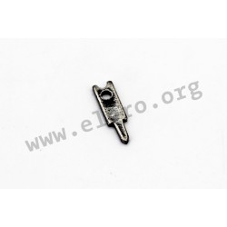 60-1506-11/0030, Osterrath tabs, 2,8mm, for soldering, tin-plated, 60 and 61 series