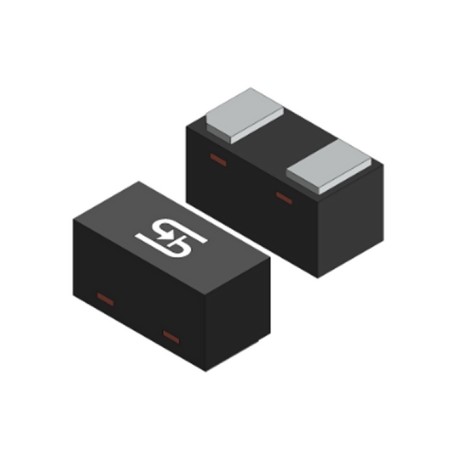 TESDA5V0U40P1Q0 M6G, Taiwan Semiconductor ESD protection diodes, 15 to 30kV, SMD, TESDA series