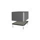 RL6555BK, Hammond general purpose enclosures, ABS, IP54, recessed top and bottom, RL series RL6555BK