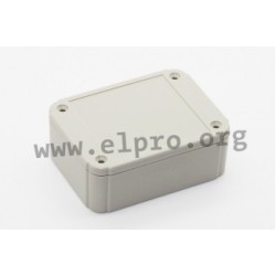 RL6035, Hammond general purpose enclosures, ABS, IP54, recessed top and bottom, RL series