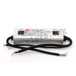 XLG-240-L-DA2, Mean Well LED-Schaltnetzteile, 240W, IP67, Konstantleistung, dimmbar, DALI 2.0-Schnittstelle, XLG-240-DA2 Serie