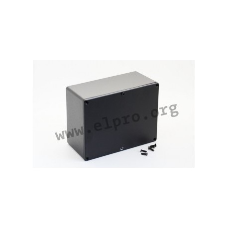 1550WABK, Hammond diecast aluminium enclosures, IP54/IP66, 1550 series