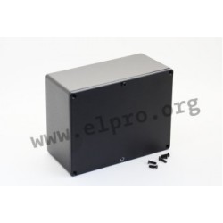 1550WEBK, Hammond diecast aluminium enclosures, IP54/IP66, 1550 series
