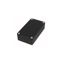 1550Z106BK, Hammond Dickwandgehäuse, Aluminium, IP66, 1550Z Serie
