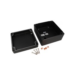 1590Z180BK, Hammond diecast aluminium enclosures, IP68, 1590Z series