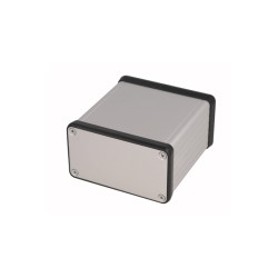 1455K801, Hammond diecast extruded aluminium enclosures, with aluminium end panels, 1455 series