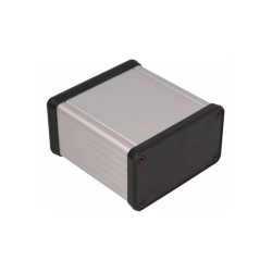 1455K802, Hammond diecast extruded aluminium enclosures, with end panels, 1455 series