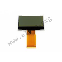 DEM128064UFGH-PW, Display Elektronik FSTN LCD displays, 128x64
