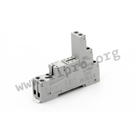 GZM80, sockets and accessories for relpol PCB relays