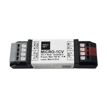 MICRO-1CV, Dalcnet PWM dimmer, 78W, IP20, constant voltage, MICRO series