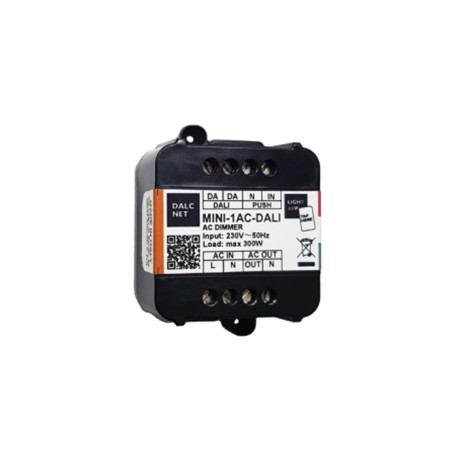 MINI-1AC-DALI, Dalcnet PWM dimmer, 576W, IP20, constant voltage, MINI series