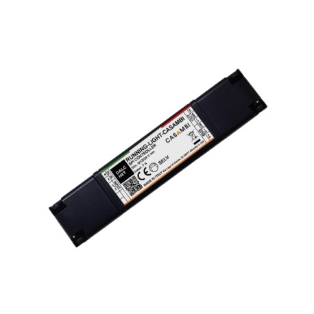 RUNNING-LIGHT-CASAMBI, Dalcnet Push-Dimm SPI Controller, Dali and Casambi, IP20, Running Light series