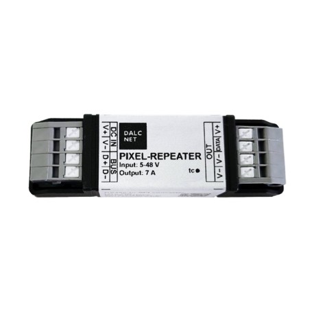 PIXEL-REPEATER, Dalcnet Push-Dimm SPI Controller, Dali and Casambi, IP20, Running Light series
