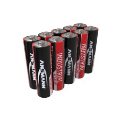1502-0006, Ansmann alkaline manganese batteries, 1,5V/3V/9V, RED and Industrial series