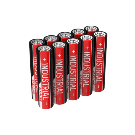 1501-0009, Ansmann alkaline manganese batteries, 1,5V/3V/9V, RED and Industrial series