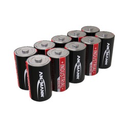 1504-0000, Ansmann alkaline manganese batteries, 1,5V/3V/9V, RED and Industrial series