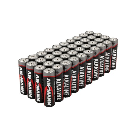 1522-0017, Ansmann alkaline manganese batteries, 1,5V/3V/9V, RED and Industrial series