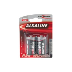 1513-0000, Ansmann alkaline manganese batteries, 1,5V/3V/9V, RED and Industrial series