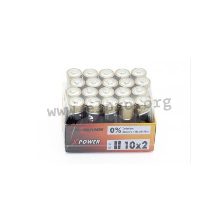 5015671-888, Ansmann alkaline manganese batteries, 1,5V/3V/9V, RED and Industrial series