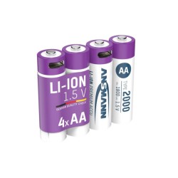 1312-0036, Ansmann Lithium Ionen Akkus, 1,5V/3,6V/9V, Li-Ion 13XX Serie