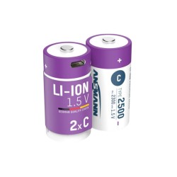 1313-0004, Ansmann Lithium Ionen Akkus, 1,5V/3,6V/9V, Li-Ion 13XX Serie