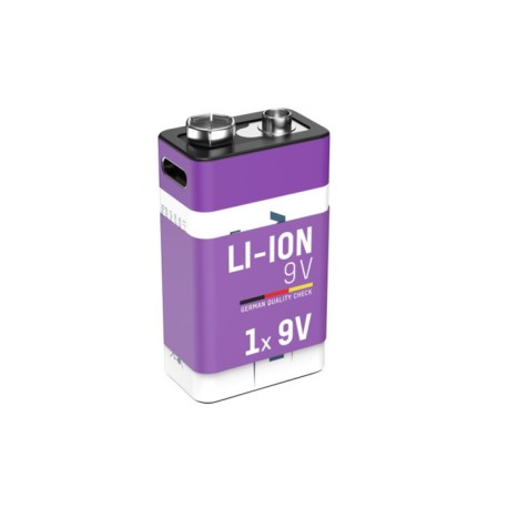 1315-0005, Ansmann Lithium Ionen Akkus, 1,5V/3,6V/9V, Li-Ion 13XX Serie