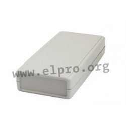 RH3125A, Hammond general purpose enclosures, ABS, flame-retardant, with end panel, RH series