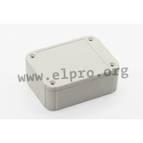 RL6435BK, Hammond general purpose enclosures, ABS, IP54, recessed top and bottom, RL series