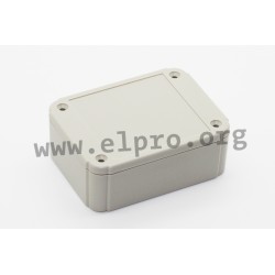 RL6035BK, Hammond general purpose enclosures, ABS, IP54, recessed top and bottom, RL series