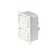 3-151-446, Schurter IEC-Kaltgeräteeinbaudosen, 70°C, 4770 Serie 3-151-446