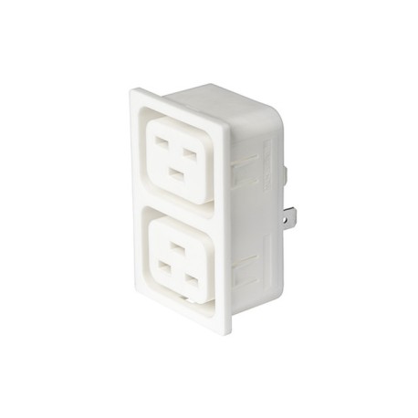 3-151-446, Schurter IEC-Kaltgeräteeinbaudosen, 70°C, 4770 Serie